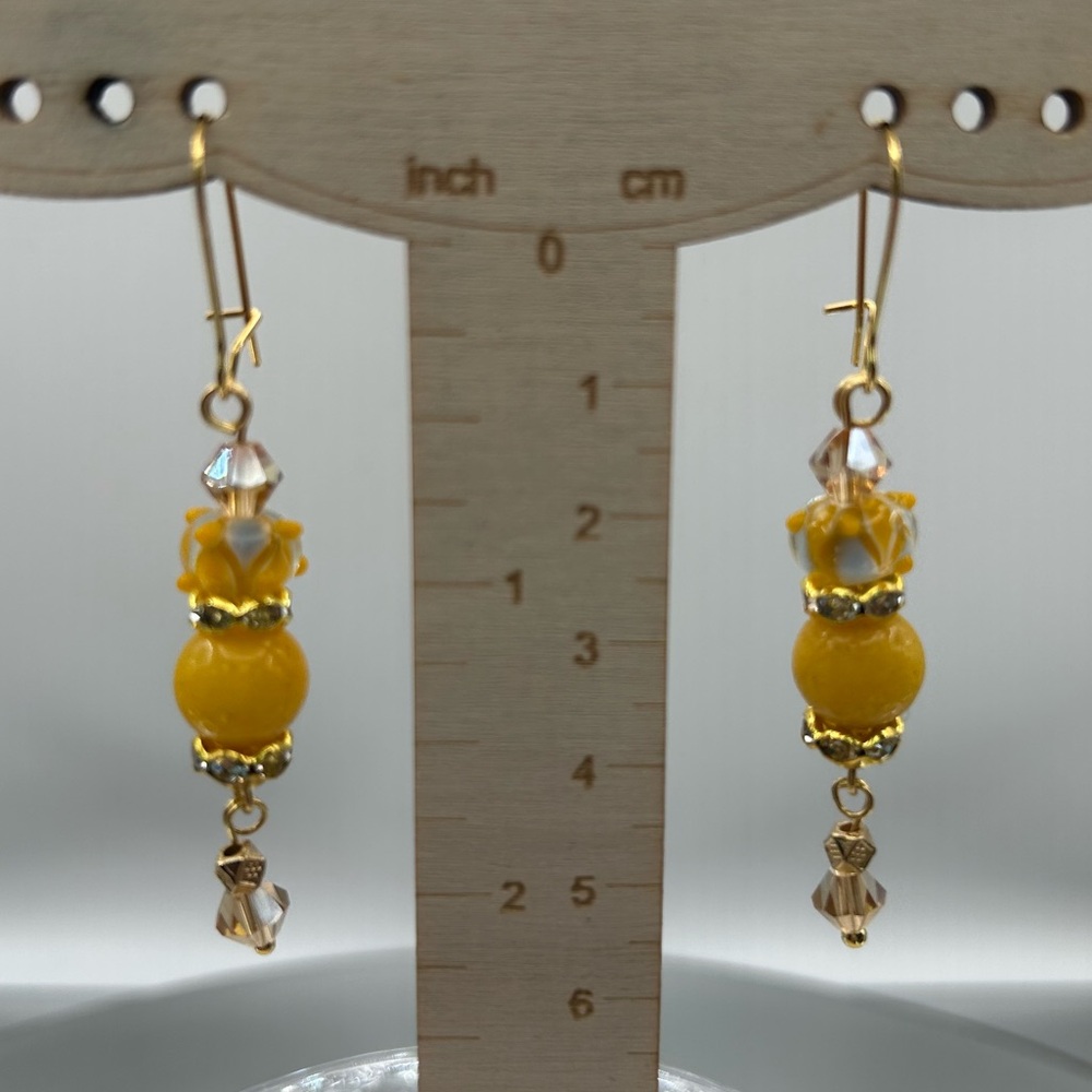 Wedding Cake Beads, Crystals & Dyed Dolomite Jasper Semi-precious Gemstones